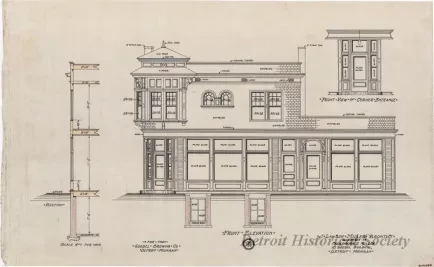 Drawing, Architectural - Front Elevation