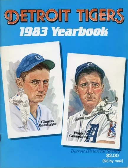 Yearbook - Detroit Tigers 1983 Yearbook