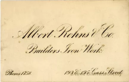 Card, Business