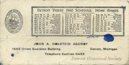 Blotter, Desk - John A. Holstein Agency