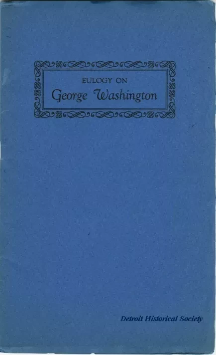 Eulogy - Eulogy on George Washington