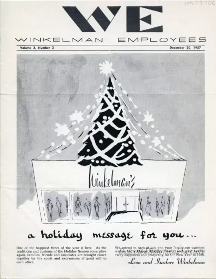 Newsletter - WE Winkelman Employees, Vol. 2, No. 3
December 20, 1957