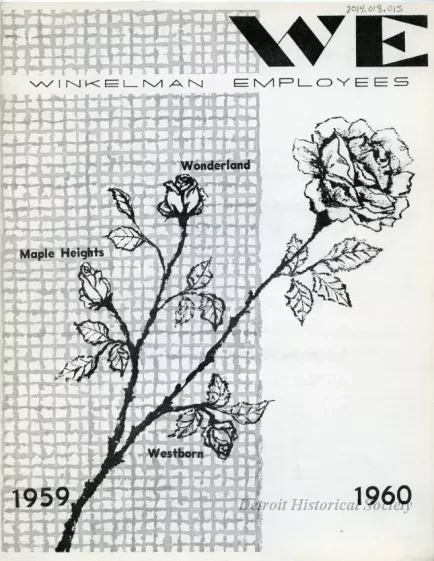 Newsletter - WE Winkelman Employees
1959 - 1960