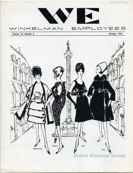Newsletter - WE Winkelman Employees, vol. 10, no. 6
October, 1961
