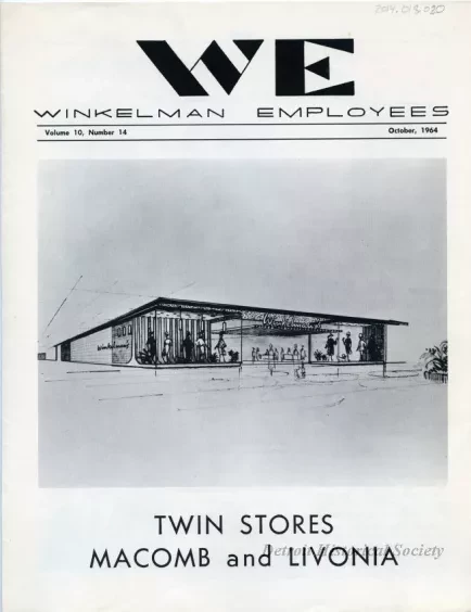 Newsletter - WE Winkelman Employees, vol. 10, no. 14
October, 1964