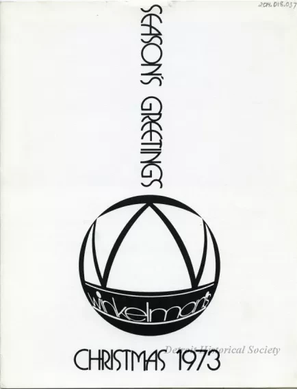 Newsletter - WE Winkelman Employees
Christmas, 1973