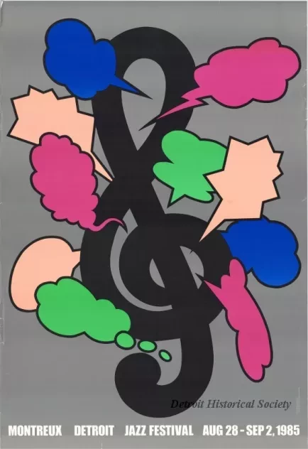 Poster - Montreux Detroit Jazz Festival