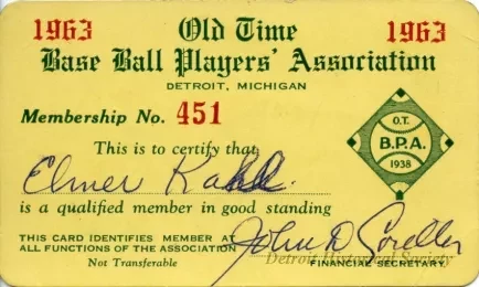 Card, Membership