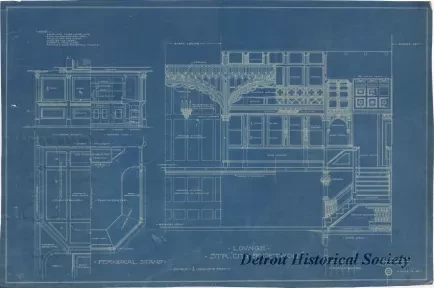 Blueprint - Lounge, Str. City of Detroit