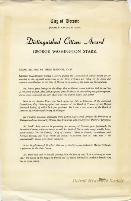 Award