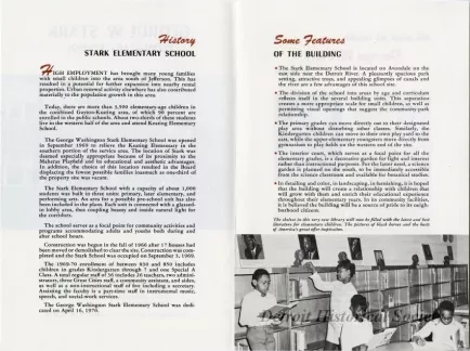 Brochure - George W. Stark Elementary School