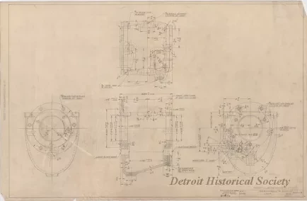 Drawing, Technical - Transmission "A" Case