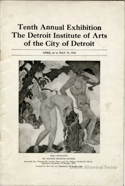 Catalog - Tenth Annual Exhibition, The Detroit Institute of Arts of the City of Detroit