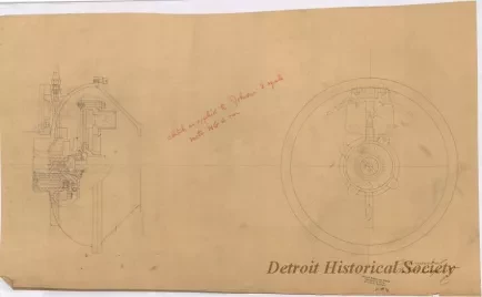 Drawing, Technical - Commercial Clutch Layout