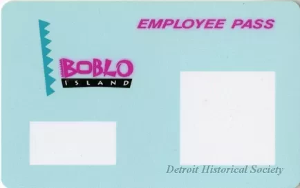 Pass - Bob-lo Island Collection