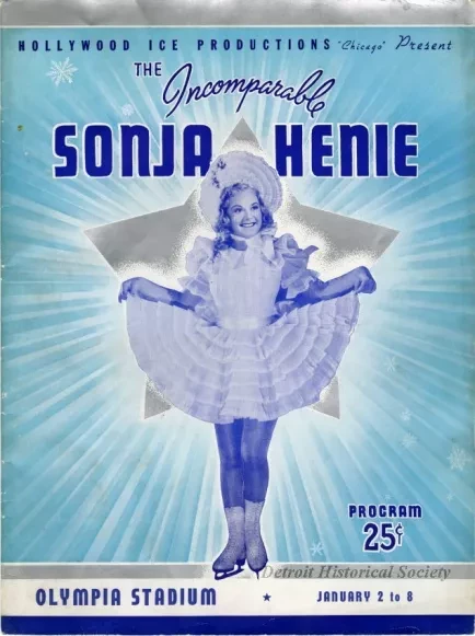 Program - The Incomparable Sonia Henie