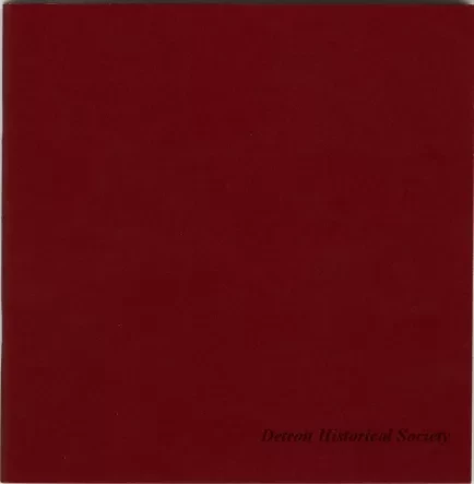 Booklet