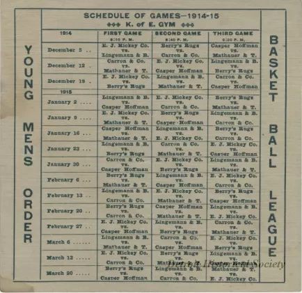 Schedule