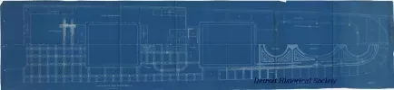 Blueprint - Plan of Ceiling Under Smoking Room,
Plan of Main Ceiling