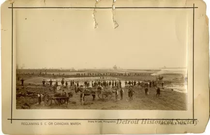 Print, Photographic - Reclaiming SE or Canadian Marsh