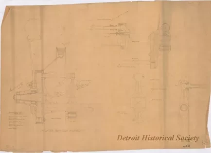 Drawing, Technical - Cyclecar Rear Axle Assembly