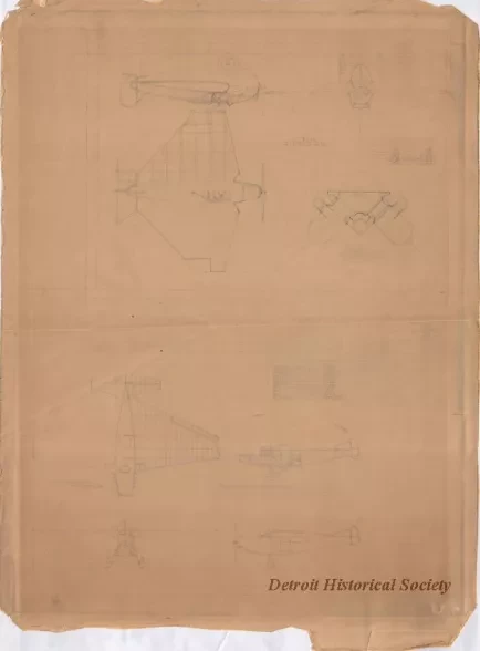 Drawing, Technical - Stout Cabin Batwing,
The Cootie