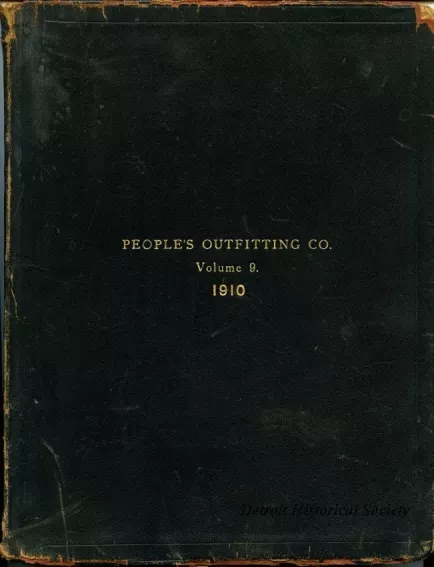 Catalog - People's Outfitting Co.
Vol. 9, 1910
