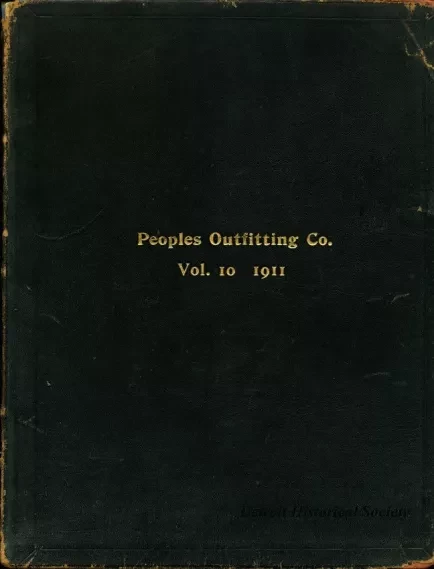 Catalog - People's Outfitting Co.
Vol. 10, 1911