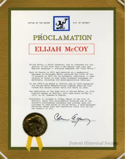 Proclamation
