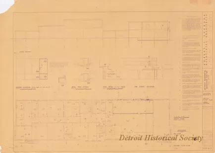 Blueprint - Detroit Residential Manpower Center
Fort Wayne, Detroit, Michigan