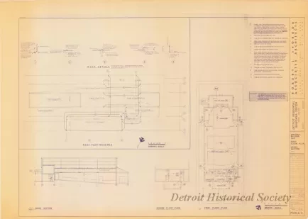 Blueprint - Detroit Residential Manpower Center
Fort Wayne, Detroit, Michigan