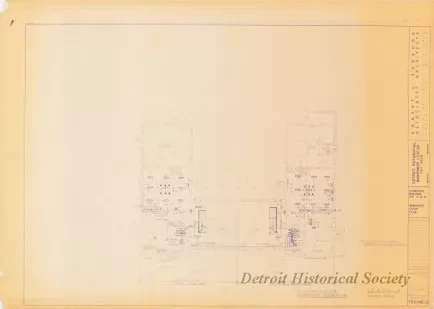 Blueprint - Detroit Residential Manpower Center
Fort Wayne, Detroit, Michigan