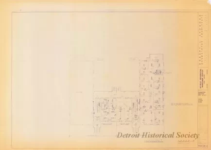 Blueprint - Detroit Residential Manpower Center
Fort Wayne, Detroit, Michigan