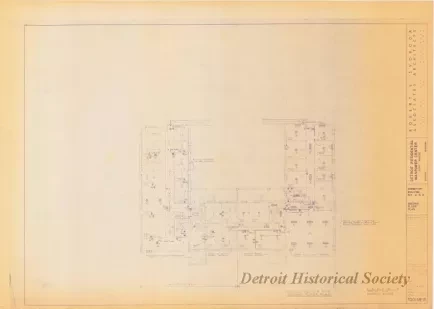 Blueprint - Detroit Residential Manpower Center
Fort Wayne, Detroit, Michigan