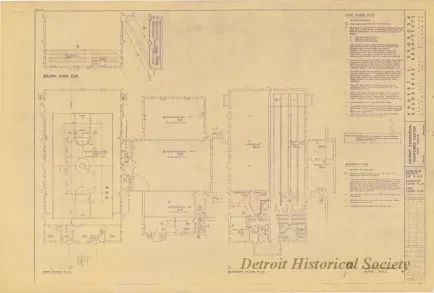 Blueprint - Detroit Residential Manpower Center
Fort Wayne, Detroit, Michigan