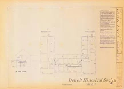 Blueprint - Detroit Residential Manpower Center
Fort Wayne, Detroit, Michigan