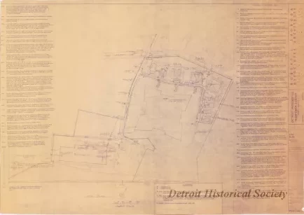 Blueprint - Detroit Residential Manpower Center
Fort Wayne, Detroit, Michigan