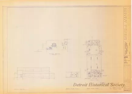 Blueprint - Detroit Residential Manpower Center
Fort Wayne, Detroit, Michigan