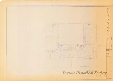 Blueprint - Detroit Residential Manpower Center
Fort Wayne, Detroit, Michigan