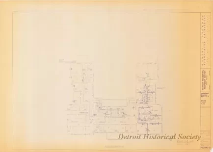 Blueprint - Detroit Residential Manpower Center
Fort Wayne, Detroit, Michigan