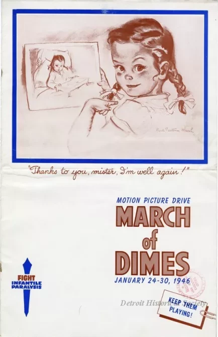 Booklet - March of Dimes Motion Picture Drive January 24-30, 1946