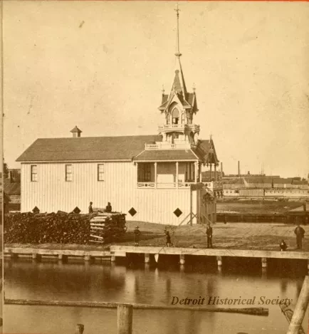 Stereograph - Excelsior Boat House