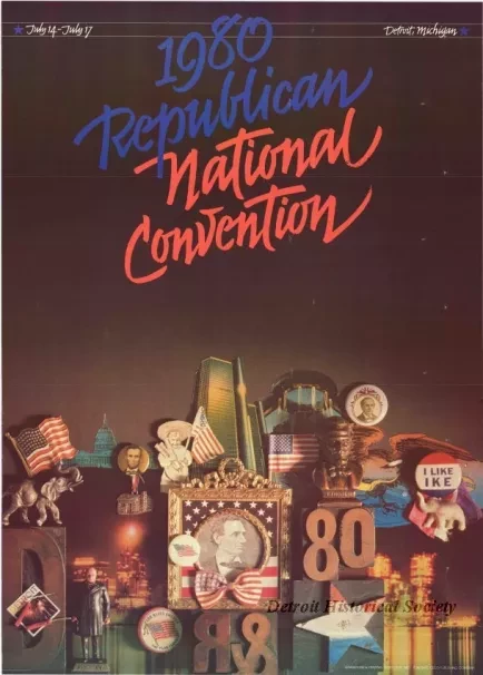 Poster - 1980 Republican National Convention