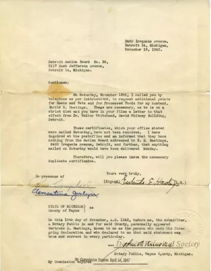 Correspondence