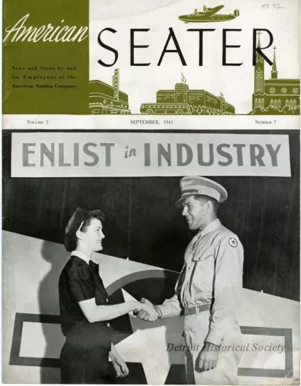 Magazine - American Seater, Volume 7, No. 7, September 1943