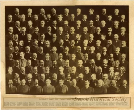 Print, Photographic - Detroit Post 384, Department of Michigan, G.A.R.