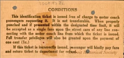 Ticket, Transportation