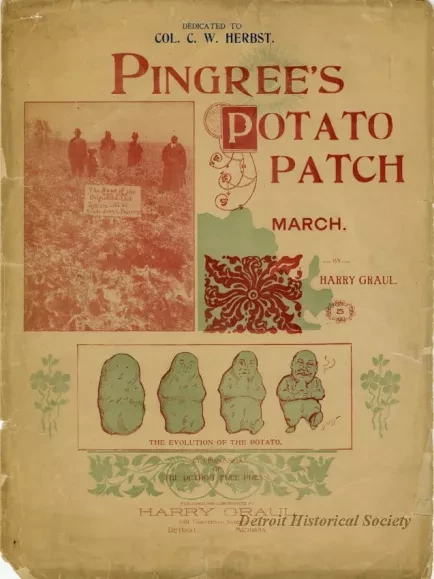 Music, Sheet - Pingree's Potato Patch
