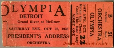 Ticket, Admission