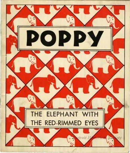Booklet - Poppy, the Elephant with Red-Rimmed Eyes